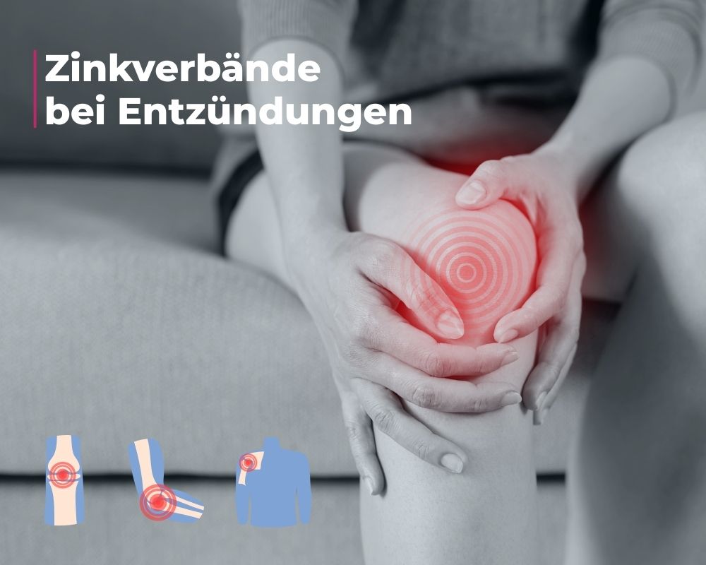Der Zinkleimverband bei Entzündung
