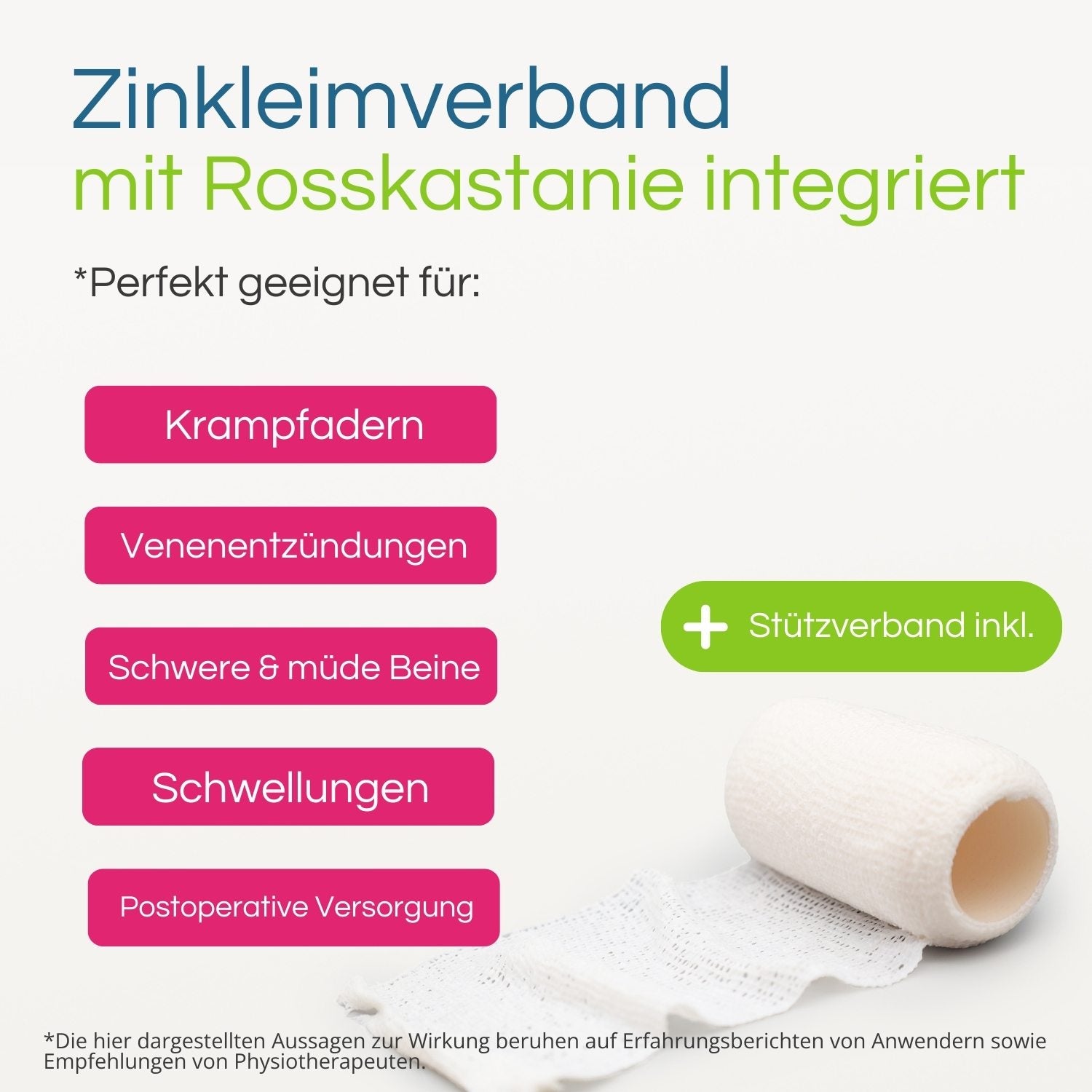 Zinkleimverband VENEN mit Rosskastanie*