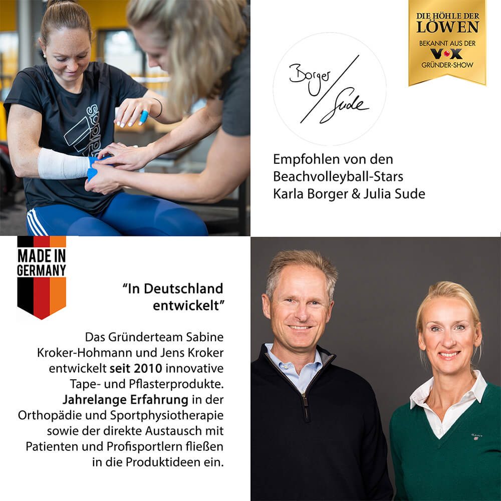 Empfohlen von den Beachvolleyball-Stars Karla Borger & Julia Sude