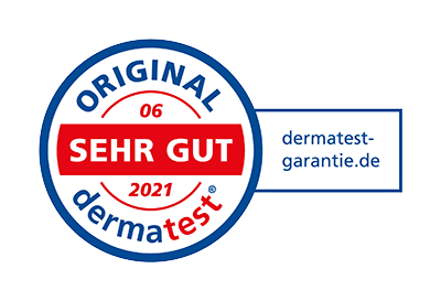 Dermatest Siegel: Sehr gut