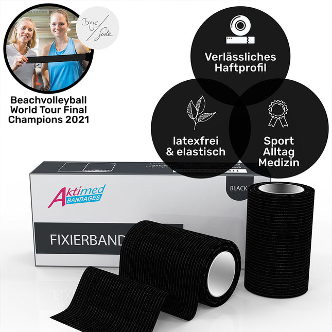 Aktimed Bandage schwarz